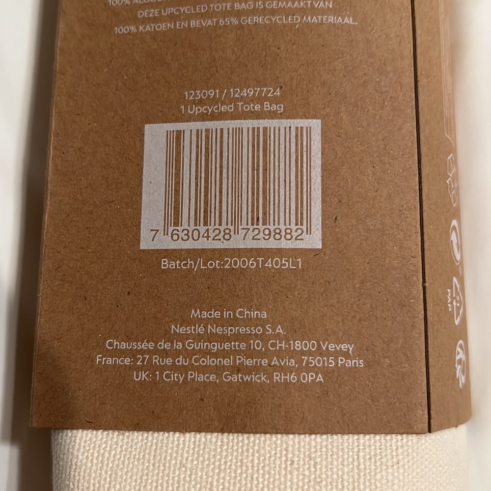Nespresso UpCycled Tote - Picture 4 of 4